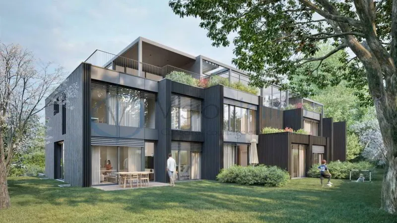 Vessy - Moderne Townhouse mit Garten und Dachterrasse - Photo 3