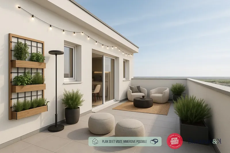 1 PIÈCES de 32m² + EXT(s) de 7m² + PKG(s) - Photo 3