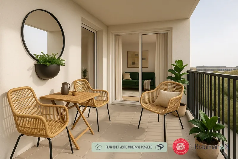 3 PIÈCES de 63m² + EXT(s) de 5m² + PKG(s) - Photo 5