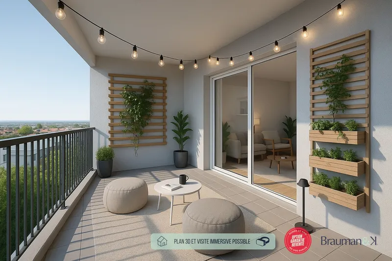Appartement Studio de 40 m² avec terrasse de 9 m² - Photo 3