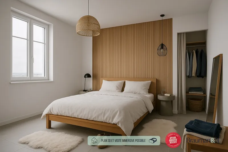 4 pièces de 82 m² avec 2 parkings - Photo 3