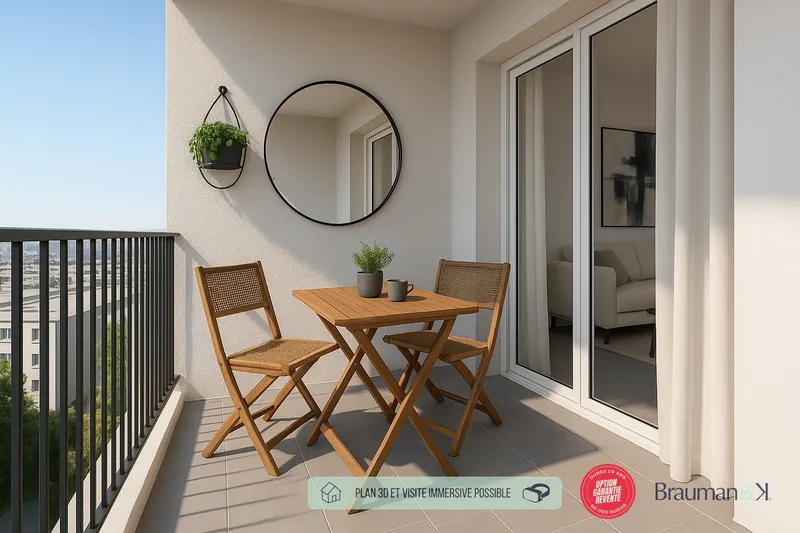 2 PIÈCES de 42m² + EXT(s) de 4m² - Photo 4