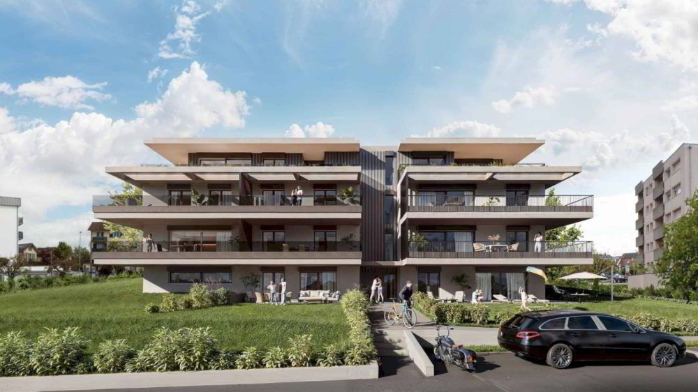 MORGES – Lot 4 – PPE « Pré Val » appartements à vendre sur plan