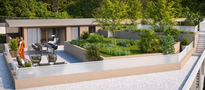 5 PIÈCES DUPLEX – 128 M² – JARDIN & TOIT-TERRASSE PRIVATIFS - Photo 2