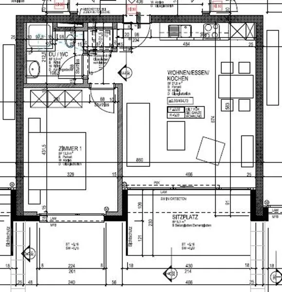 Appartement de 2.5 pièces en location à Widnau - 41 m² - Photo 2