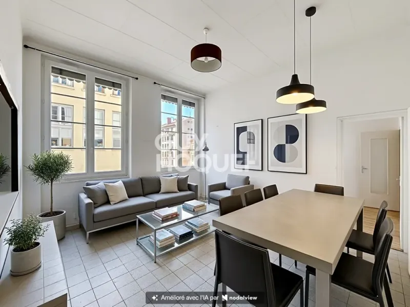 Appartement Lyon 2 pièce(s) 58.84 m2 - Photo 4