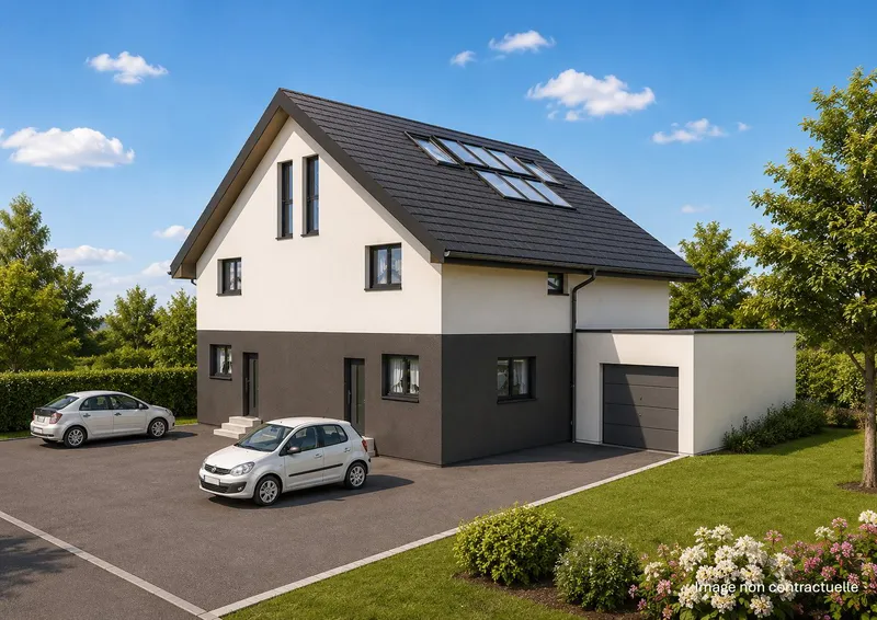 Maison Jumelle sur plan - 5.5 pièces - Sous-sol - Jardin - Garage - Photo 2