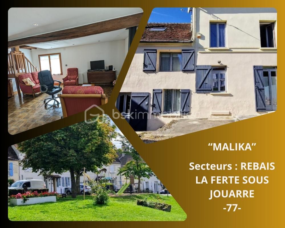 'MALIKA' : Une maison briarde avec jardin. Pas ordinaire et très sympa