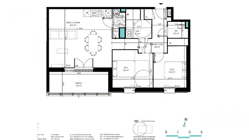 Vente Appartement 3 pièces - Photo 4
