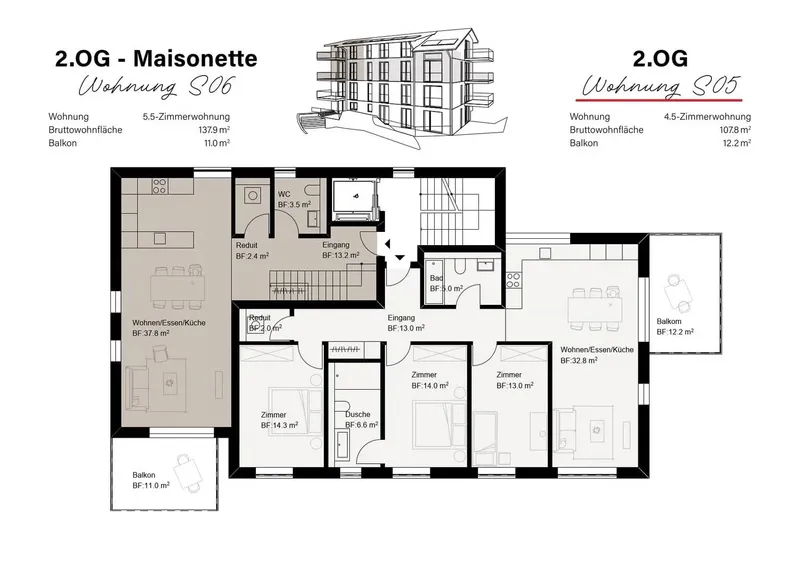 Modern wohnen in Weisslingen – attraktive 4.5-Zimmer-Neubauwohnung - Photo 4