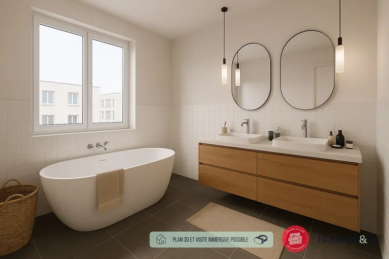 2 PIÈCES de 53m² + PKG(s) - Photo 3