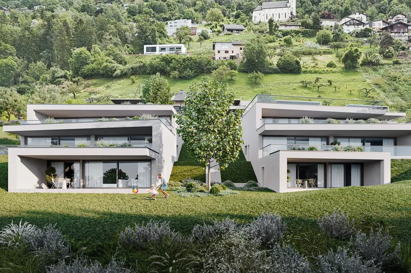 Appartement 2.5 pièces à vendre à Salins (Lot E13) - Photo 3