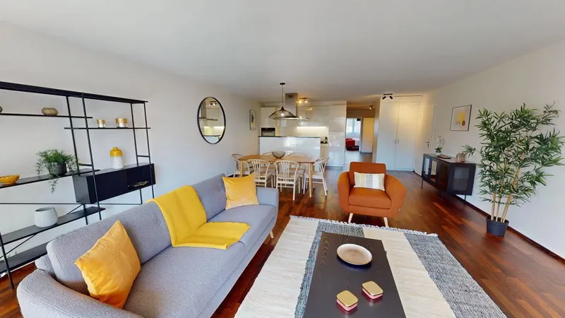 Spacious & Bright 2-Bedroom, 2 Bathroom Apartment with Balcony & Parking - Morges - Photo 2