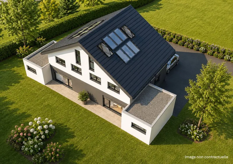 Maison Jumelle sur plan - 5.5 pièces - Sous-sol - Jardin - Garage - Photo 5