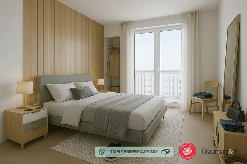 3 PIÈCES de 62m² + PKG(s) - Photo 2