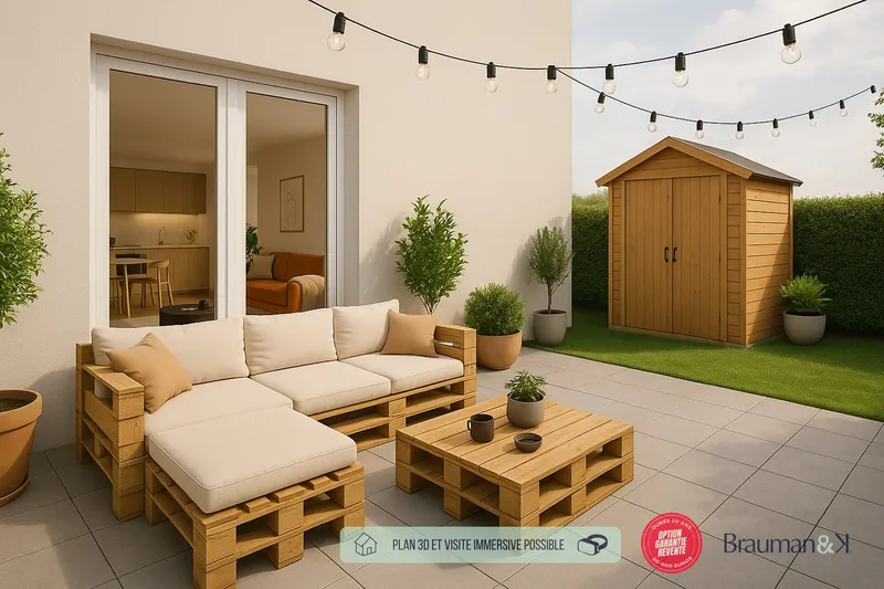 3 PIÈCES de 60m² offrant 99m² de surface privative + PKG(s) - Photo 5