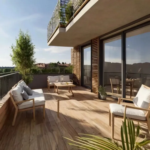 Charmant 4 PIÈCES de 81m² avec GRAND BALCON - Photo 2